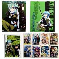 【SALE】 tiorinsecur1988 ชุดการ์ดอนิเมะศิลปะออนไลน์หุ่นแอ็กชัน Kirigaya Kazuto กระดาษพิมพ์สีของขวัญเด็กของเล่น