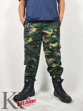 Thoshine Brand Men Cargo Pants Camouflage Military Trousers Pockets