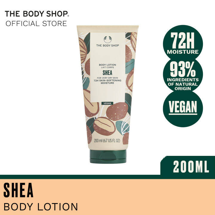 The Body Shop Body Lotion Shea 200ML Lazada Singapore