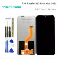 6.52 "สำหรับ Reeder P13 Blue Max 2021จอแสดงผล LCD P13Blue Penggantian Pemasangan Skrin Sentuh Paparan Efon Pintar Max