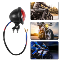 Red 12V Led Black Adjustable Cafe Racer Style Stop Tail Light Motorcycles Brake Rear Lamp Tail Light for Chopper Bobber