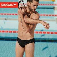 2023✱☞ Speedo กางเกงว่ายน้ำทรงสามเหลี่ยมผู้ชาย 7 ซม. เอวต่ำเซ็กซี่ยืดหยุ่นสูงแห้งเร็วกางเกงว่ายน้ำฝึกมืออาชีพ 2023 ใหม่