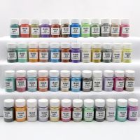 Mermaid Ji Crystal Drop Glue Dyeing DIY Slime Filling Flash Powder Pearl Powder Mica Powder Color Matching Ingredients 80 Colors