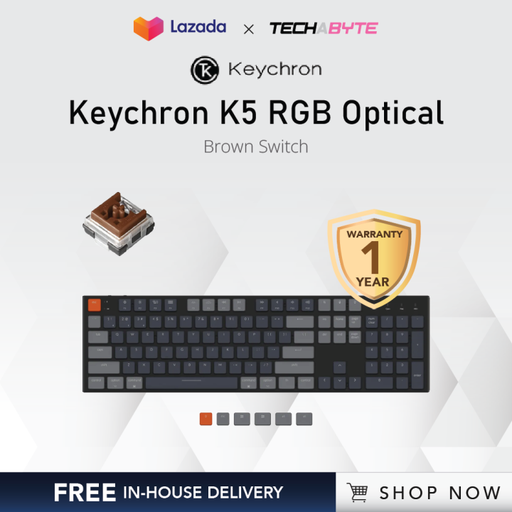 Keychron K5 RGB Backlight Wireless Mechanical Keyboard (Optical Switch