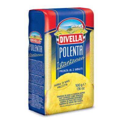 Inter foods🔹🔹ดีเวลล่า แป้งข้าวโพด โพแลนต้า 500 กรัม - Polenta 500g Divella brand from Italy