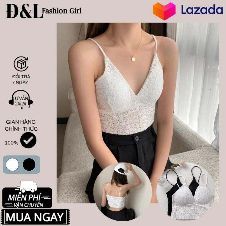 Áo bra ren sexy DANSLIME, Áo lót ren nữ 2 dây dáng dài có mút mỏng cao cấp, áo ngực nữ gợi cảm | Lazada.vn Áo Bra Ren Sexy Danslime, Áo Lót Ren Nữ 2 Dây Dáng Dài Có Mút Mỏng Cao Cấp, Áo Ngực Nữ Gợi Cảm | Lazada.Vn
