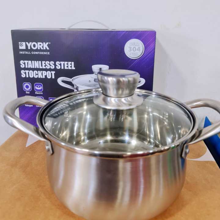 20cm Diameter Stainless Steel Soup Pot With Lid