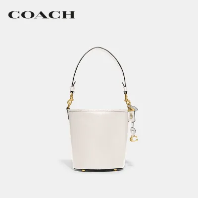 COACH กระเป๋าสะพายไหล่ผู้หญิงรุ่น Dakota Bucket Bag 16 สีขาว CJ827 B4/HA