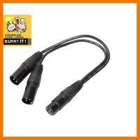 ?HOT SALE? 3-PIN XLR หญิงแจ็ค DUAL 2 เสียบชาย Y Splitter สายเคเบิลอะแดปเตอร์ 1ft 3P XLR สายไฟสายไฟสำหรับไมโครโฟน ##สายชาร์จ แท็บเล็ต สมาร์ทโฟน หูฟัง เคส ลำโพง Wireless Bluetooth คอมพิวเตอร์ โทรศัพท์ USB ปลั๊ก เมาท์ HDMI