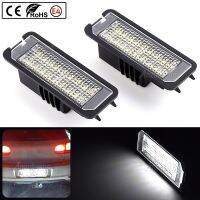 โคมไฟแผ่นตัวเลขไฟป้ายทะเบียน LED 2ชิ้นสำหรับ VW Amarok Eos Golf6/Golf7 Gol Golf 5ด้วงคาบริโอใหม่ Polo/Derby Passat