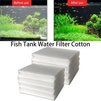 【LZ】◐♈  Filtro bioquímico do aquário do algodão esponja do tanque de peixes lagoa espuma Skimmer acessórios do aquário prático 3cm grosso