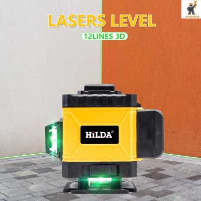 Multipurpose Green Beam Laser 12/16 Lines Cross Line Laser Level Kit 360แนวนอนป้องกันการชนกันสำหรับในร่มกลางแจ้ง Universal