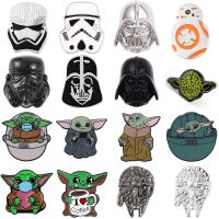 【DT】hot！ Trend Movie Brooch Stormtrooper Darth Vader Leia Metal Enamel Badge Pin Jewelry Accessories