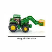 New Special Offer Alloy Casting Car Model Tractor With Round Bale Loader Childrens Farm Simulation Car Model Toy Collection