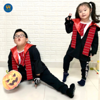 ผ้าคลุม Halloween พ่อมด แม่มด เสื้อคลุมฮาโลวีนเด็ก ชุดฮาโลวีนเด็ก ชุดพ่อมด ชุดแม่มด Witch &amp; Wizard ชุดแฮร์รี่ Harry