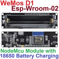 WeMos D1 Esp-Wroom-02 (ESP8266) Motherboard Mini WIFI NodeMcu Module 18650 Battery Charging NodeMcu Development Board PWM I2C