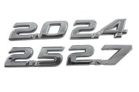 โลโก้ตัวเลขติดด้านหลัง โตโยต้า คัมรี่ กับ ฟอร์จูนเนอร์ Toyota camry 2.0 2.4 2.5 or fortuner 2.7 logo letter for rear