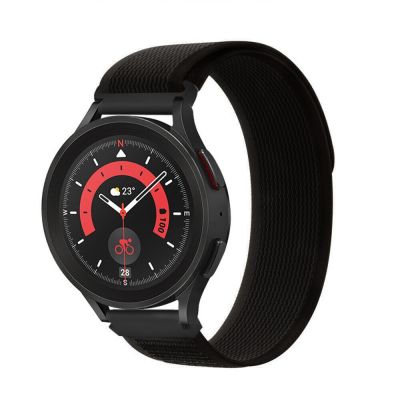 สำหรับสายนาฬิกาไนลอน Garmin Forerunner 255 / 745 Loop (สีดำ)