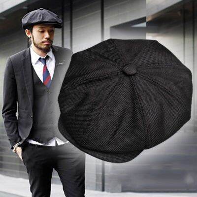 New Beret Hat Gatsby Octagonal Hats Retro British Newsboy Cap Men and Women Outdoor Universal Casual Caps