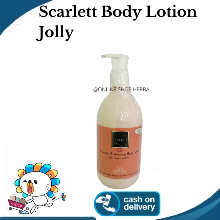 Scarlett Whitening Body Lotion Jolly BPOM / Scarlett Original Lazada
