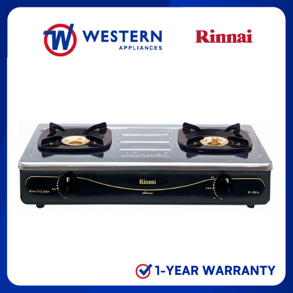 Rinnai RI602A Double Burner Gas Stove Lazada PH