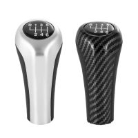 ใหม่5 6ความเร็วคาร์บอนไฟเบอร์เกียร์ Shift Knob สำหรับ BMW 1 3 5 6 Series E53 E60 E61 E63 E90 E46 E82 E83 E87 E81 X1 X3 X5