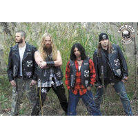 โปสเตอร์ วง Black Label Society วงดนตรี รูปภาพ ติดผนัง สวยๆ poster 34.5 x 23.5" (88 x 60 ซม.โดยประมาณ)