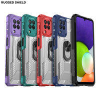 NLWVXSuitable สำหรับ Samsung A22เคสโทรศัพท์ A22S5G Samsung Galaxy ป้องกันการตกวงเล็บป้องกันกล่องใส่แหวน2-In-1
