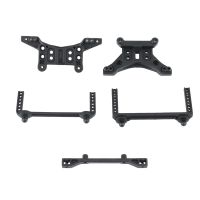 Front &amp; Rear Shock Towers Body Posts Set for HBX 16889 16889A 16890 16890A SG 1601 SG 1602 RC Car Parts Accessories