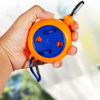 8m Orange Retractable Clothesline Portable Travel Drying Clothes Line Outdoor Camping Windproof Clothing Hanging Rope