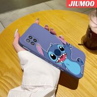 JIUMOO เคสปลอกสำหรับ Samsung A42 5G M42 5G เคสดีไซน์ใหม่ลายการ์ตูนซุกซนบางเคสมือถือนิ่มเคสด้านขอบสี่เหลี่ยมซิลิโคนเคสนิ่มเคสป้องกันการกระแทก