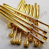 PA125-G Spring Test Probe Pin Metal Brass Test Probe Length 33.35mm Spring Probe 100/PCS Nails Screws Fasteners