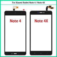 ใหม่สำหรับ Xiaomi Redmi Note 4/หมายเหตุ4เท่าหน้าจอสัมผัสที่หุ้มกระจกหน้าจอ LCD เซ็นเซอร์กระจกกันรอยดิจิตอล Note4หน้าจอสัมผัส