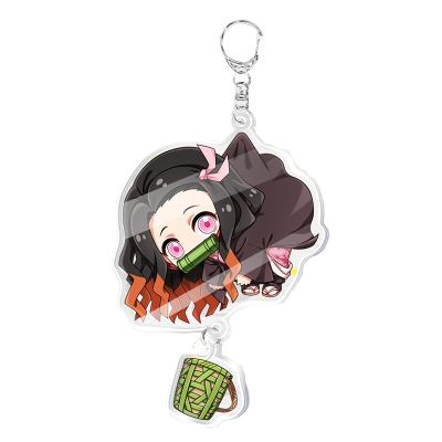 พวงกุญแจ อะคริลิค Demon Slayer Nezuko Tanjiro Keychain