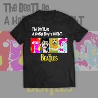 Hot sale The beatles BAND graphic Mens 100% Cotton Round Neck Short Sleeve T-Shirt  Adult clothes