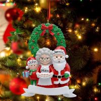 2021 Personalized Reindeer Family Christmas Tree Ornament Personalized Family Pendant Christmas Tree Hanging Pendant Decorations