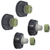 【The-Best】 JGHJYTRFDR IBC Valve Quick Connector Fitting ท่อข้อต่อพลาสติกหยาบ60มม. เกลียวหยาบคุณภาพสูง Adapt