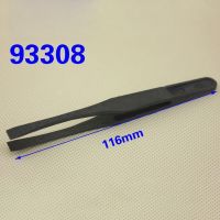 【HOT SALE】 Guangzhou Cheng Run Technology Co Ltd 1 PCS คาร์บอนไฟเบอร์แหนบพลาสติกป้องกันไฟฟ้าสถิตย์ตรงโค้ง Anti-Static Conductive Tweezer คลิปเครื่องมือ