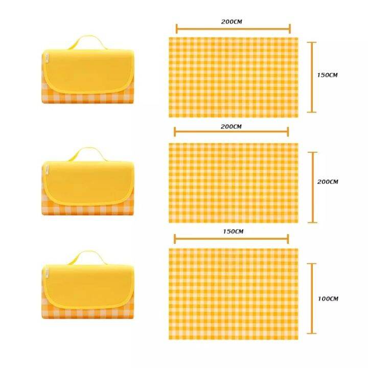 เสื่อปิคนิค-เสื่อกันน้ำ-ตัวเสื่อสามารถพับเก็บได้-มี-3-ขนาด-100-150-150-200-200-200-เสื่อปิคนิคสำหรับตั้งแคมป์กลางแจ้ง-พกพาสะดวก