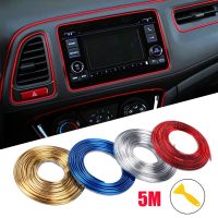 Car Moulding Decoration Strips1/3/5M Interior Mouldings Cover Trim Dashboard Door Edgein Car-styling