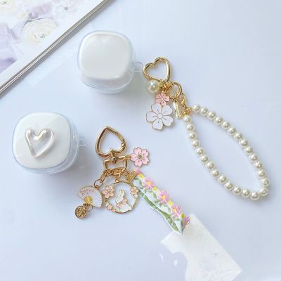 For JBL Wave 300 TWS Case Fashion Lace Flower pearl case w300 Headset Protect Silicone Case For JBL W300TWS cover Wireless Earbud Cases