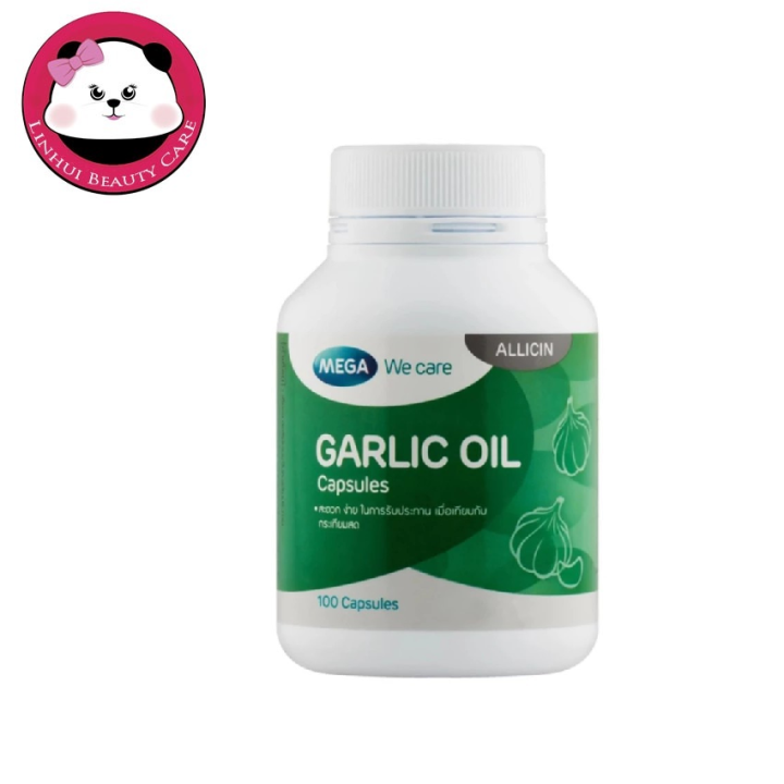 Mega Garlic Oil Exp Mega We Care Garlic Oil Capsules