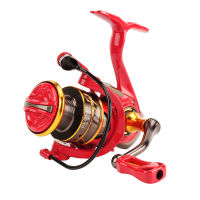 Spinning Fishing Reel Non-Slip 6.4:1 Gear Ratio 8Kg Max Drag Lure Fishing Tackle With Reversible Handle