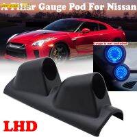 52มม. A เสา Double Hole Gauge Pod Turbo Boost น้ำน้ำมันเชื้อเพลิง Air Temp สำหรับ Nissan 180SX 200SX 240SX S13 S14 Skyline Sentra