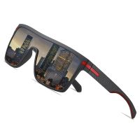 【CC】❅✠  Brand Polarized Sunglasses Men Fashion Oversized Frame Male Glasses Driving Goggle Zonnebril Heren