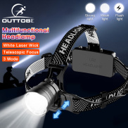Outtobe Multifunctional Headlamp Portable Headworn Flashlight Intelligent