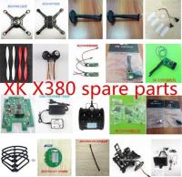 Wltoys XK โดรน RC X380 Pezzi Di Ricambio กรอบใบมอเตอร์ ESC กรอบปลั๊กไฟ Faro Scheda Dati Caricabatterie Gimbal Ecc