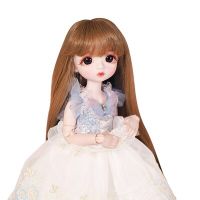 DBS เหมาะสำหรับ1/6 BJD Little Angel 28ซม. วิกผมของขวัญตุ๊กตาเด็กผู้หญิงของเล่นน้ำแข็ง SD