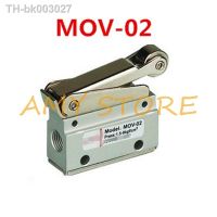 □ MOV-02 1/8 quot; Mechanical Push Button Valve BSP Pneumatic Air Valve 1.5-8kgf/cm2