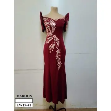 Maroon filipiniana 2025